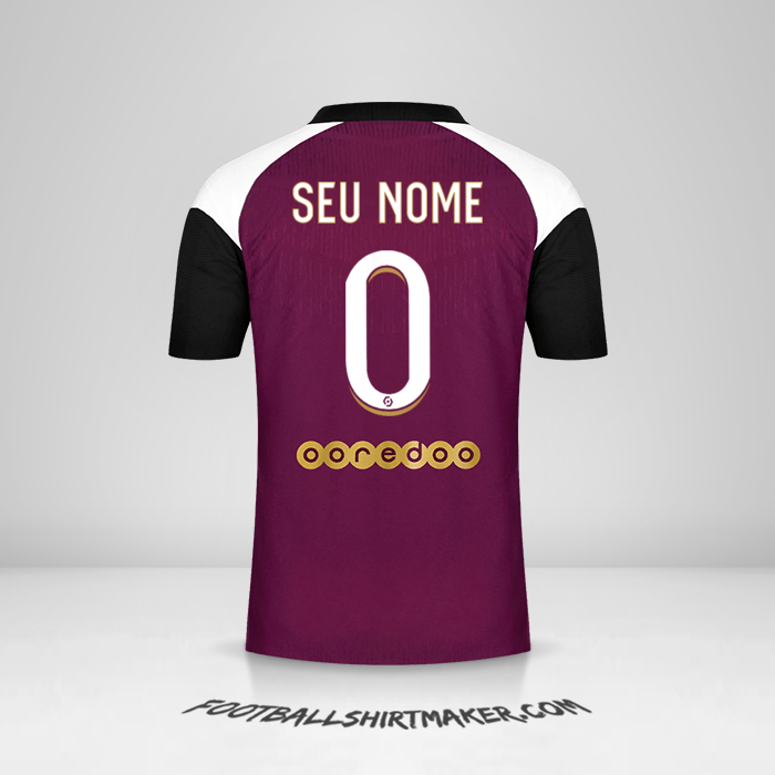 Camisa Paris Saint Germain 2020/21 III -  seu nome - 0