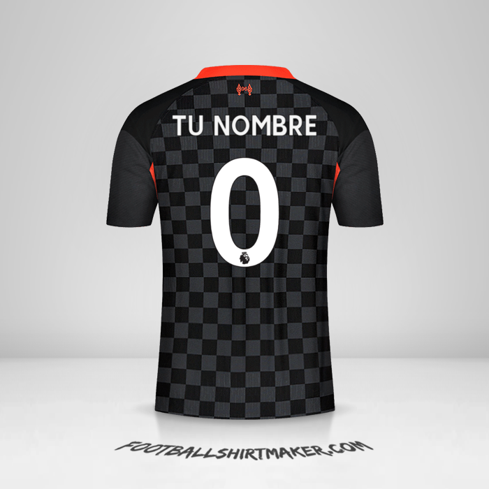 Camiseta Liverpool FC 2020/21 III -  tu nombre - 0