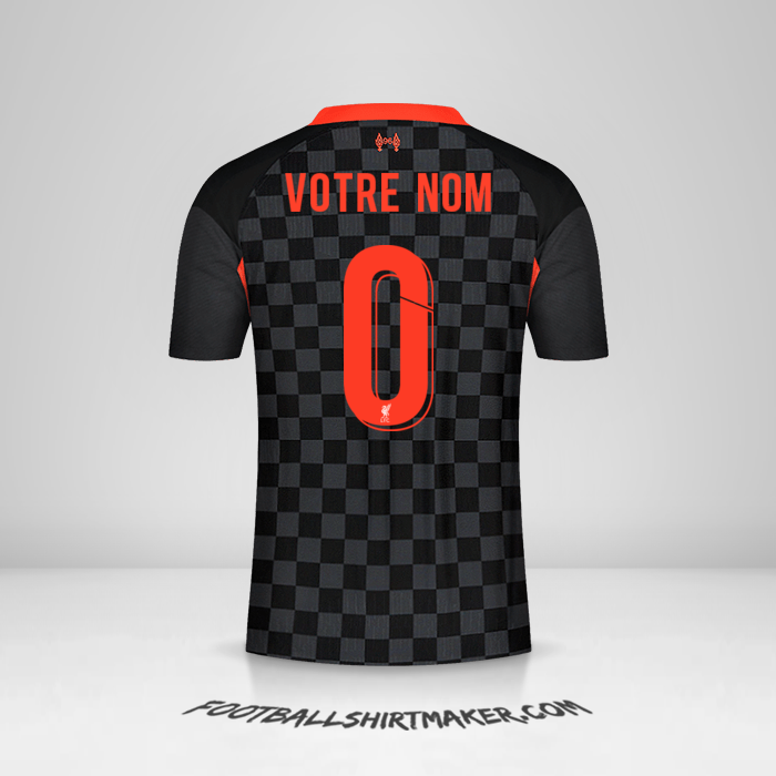 Maillot Liverpool FC 2020/21 Cup III -  votre nom - 0