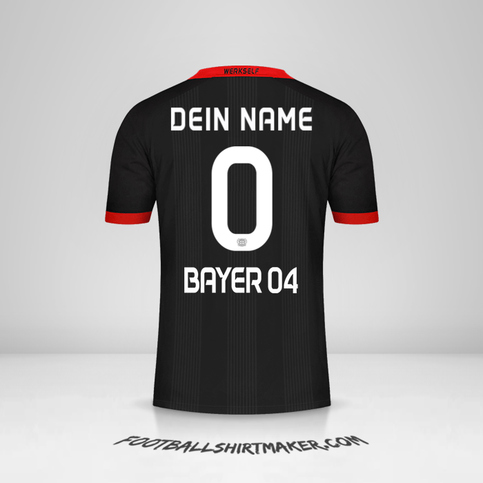 Trikot Bayer 04 Leverkusen 2020/21 -  dein name - 0