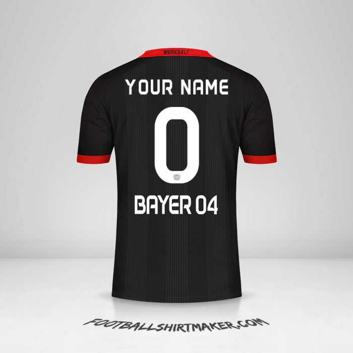 Jersey Bayer 04 Leverkusen 2020/21 -  your name - 0