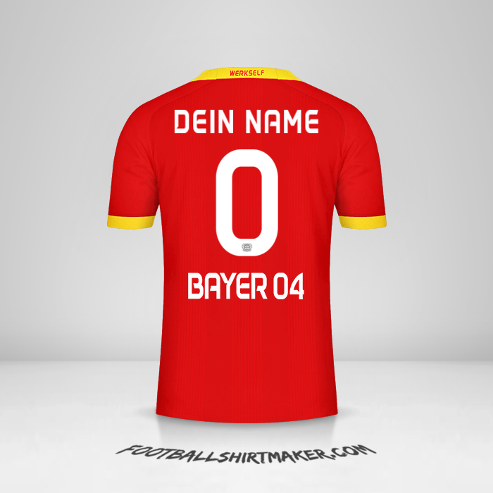 Trikot Bayer 04 Leverkusen 2020/21 II -  dein name - 0