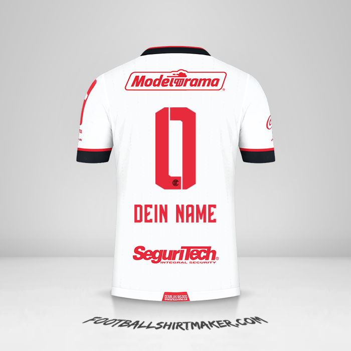 Trikot Toluca FC 2021 II -  dein name - 0