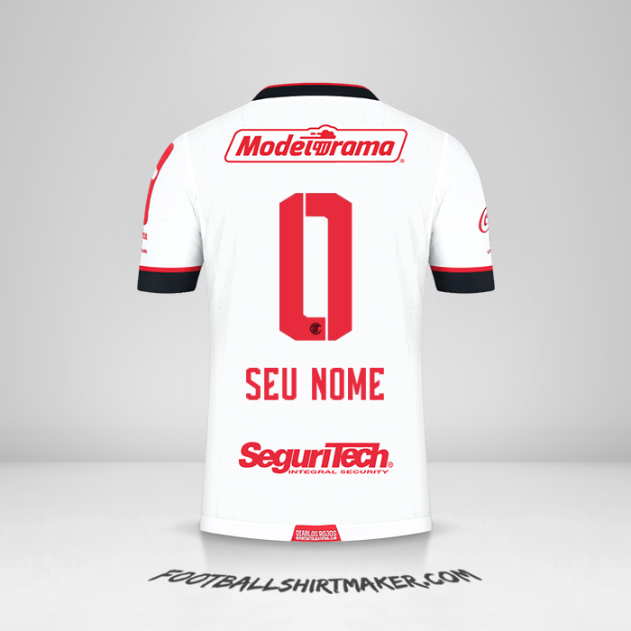 Camisa Toluca FC 2021 II -  seu nome - 0