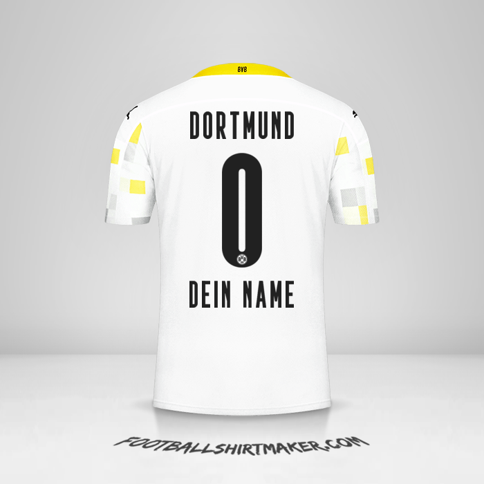 Trikot Borussia Dortmund 2020/21 III -  dein name - 0