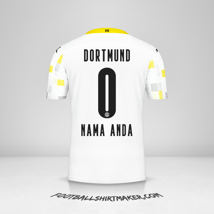 Jersey Borussia Dortmund 2020/21 III -  nama anda - 0