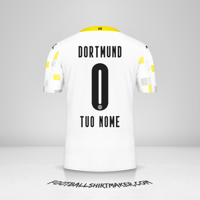 Maglia Borussia Dortmund 2020/21 III -  tuo nome - 0