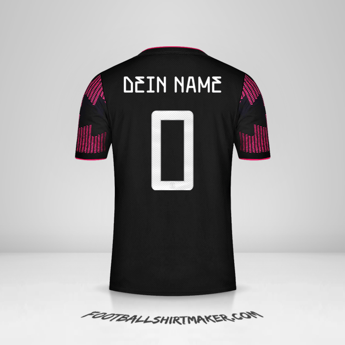 Trikot Mexiko 2021 -  dein name - 0