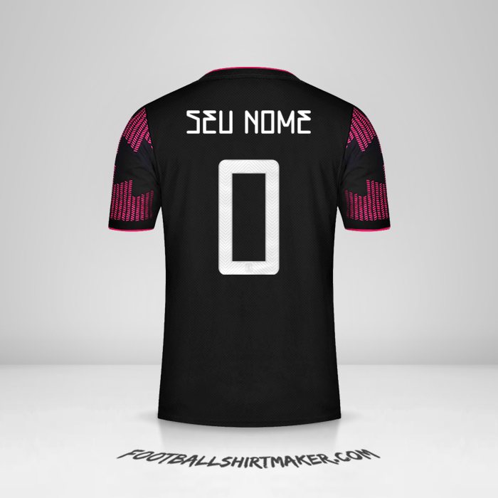 Camisa México 2021 -  seu nome - 0