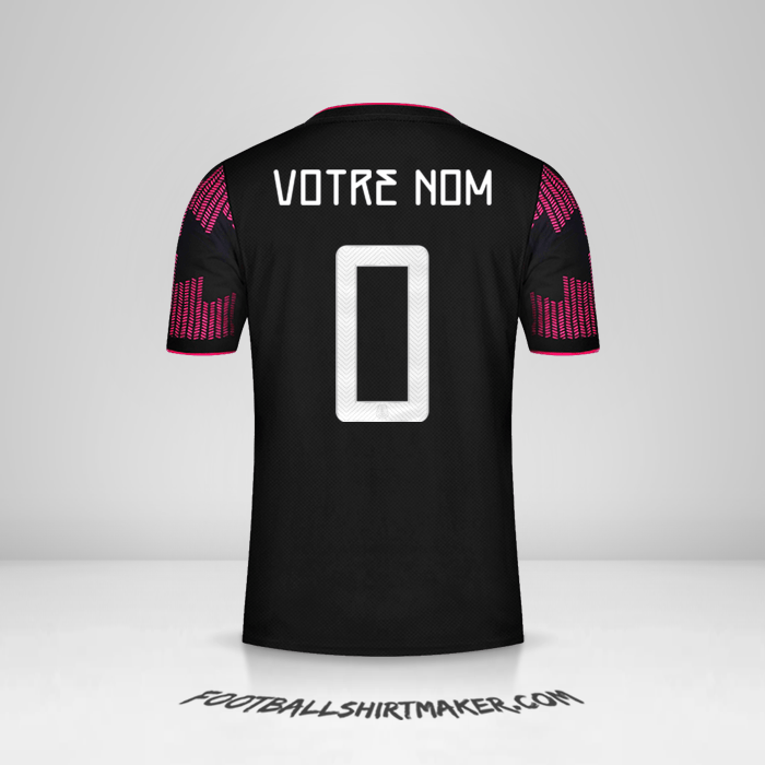 Maillot Mexique 2021 -  votre nom - 0