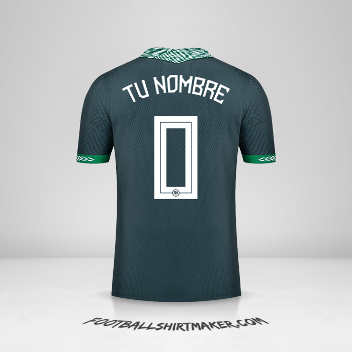 Jersey Nigeria 2020/21 II -  tu nombre - 0