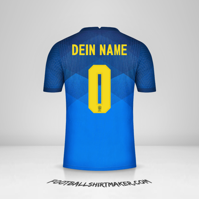 Trikot Brasilien 2020/21 II -  dein name - 0