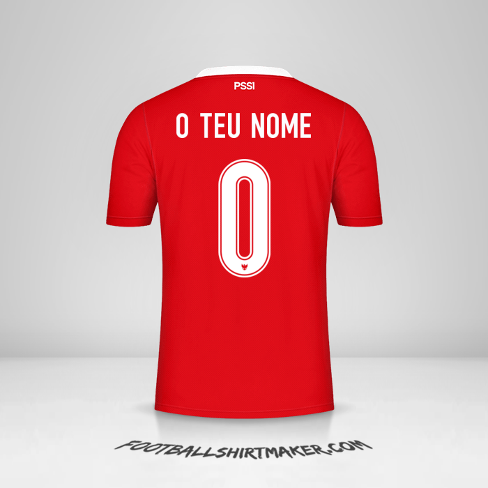 Camisola Indonésia 2020/21 -  o teu nome - 0