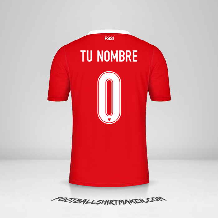 Jersey Indonesia 2020/21 -  tu nombre - 0