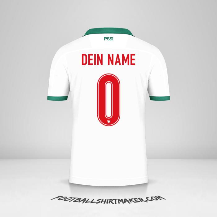 Trikot Indonesien 2020/21 II -  dein name - 0