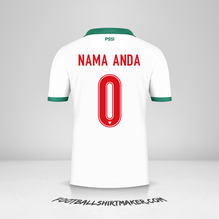 Jersey Indonesia 2020/21 II -  nama anda - 0