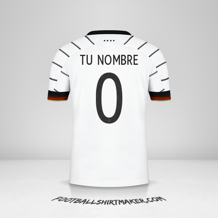 Jersey Alemania 2020/2021 -  tu nombre - 0