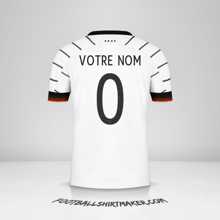 Maillot Allemagne 2020/2021 -  votre nom - 0