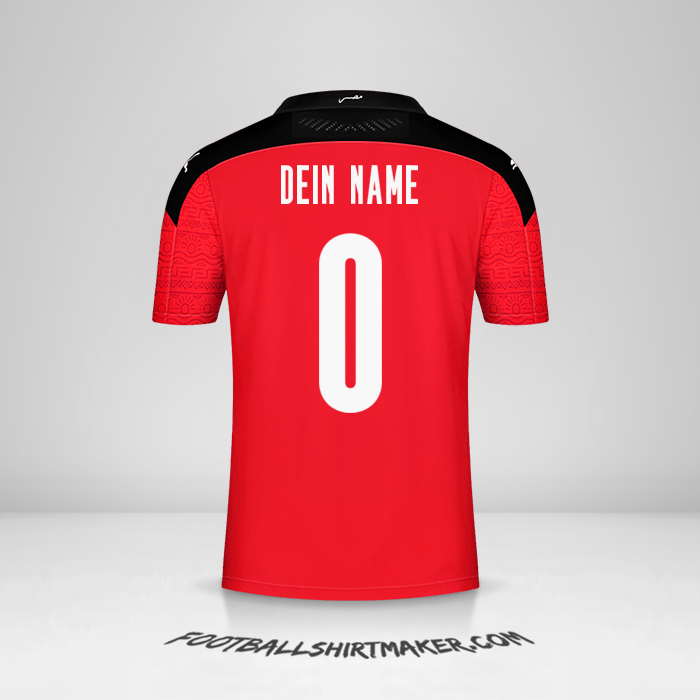 Trikot Ägypten 2020/2021 -  dein name - 0