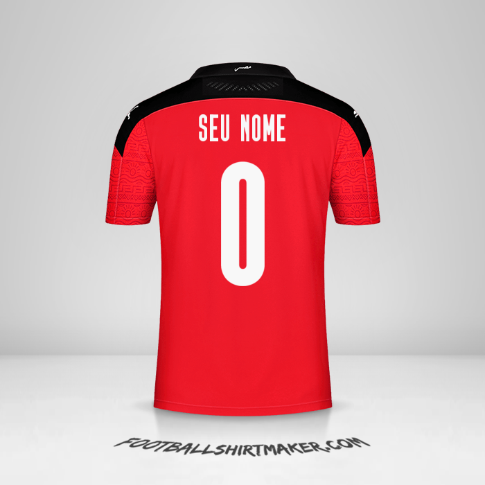 Camisa Egito 2020/2021 -  seu nome - 0