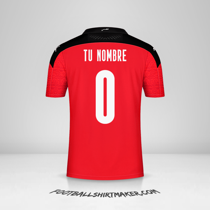 Camiseta Egipto 2020/2021 -  tu nombre - 0