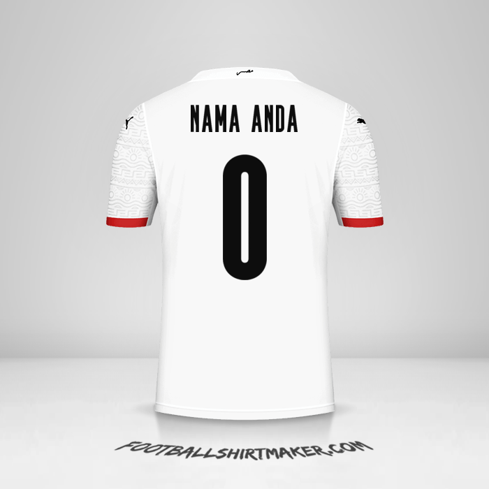 Jersey Mesir 2020/2021 II -  nama anda - 0