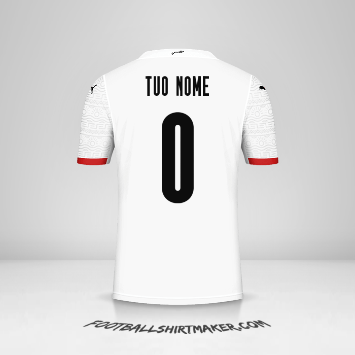 Maglia Egitto 2020/2021 II -  tuo nome - 0