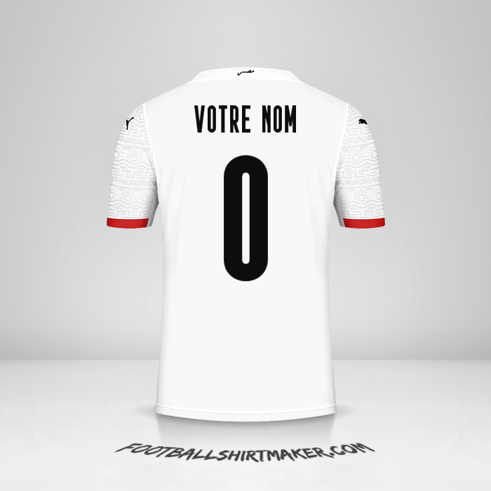 Maillot Égypte 2020/2021 II -  votre nom - 0