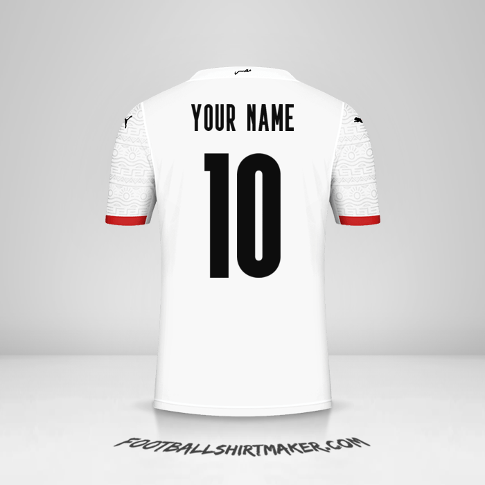 Egypt 2020/2021 II shirt number 10 your name