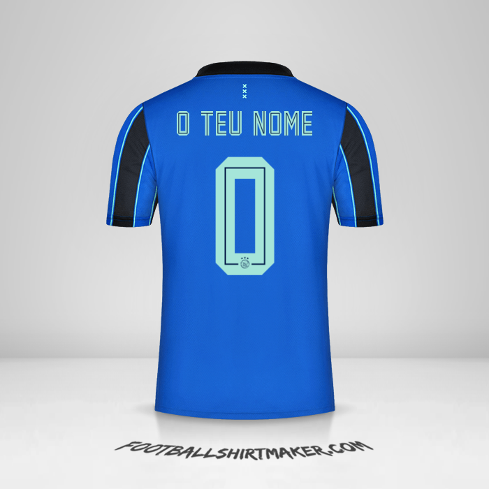 Camisola AFC Ajax 2021/2022 II -  o teu nome - 0