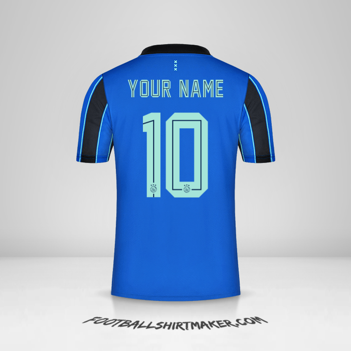 AFC Ajax 2021/2022 II shirt number 10 your name