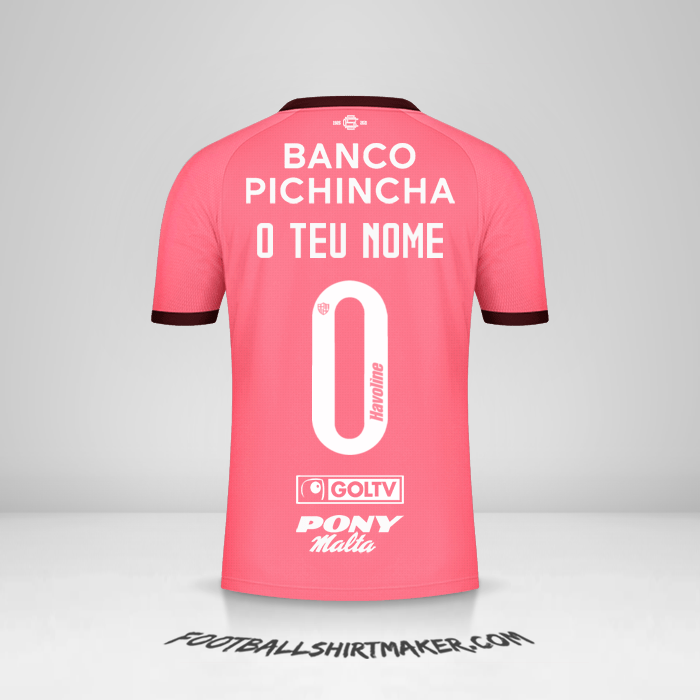 Camisola Barcelona SC 2021 II -  o teu nome - 0