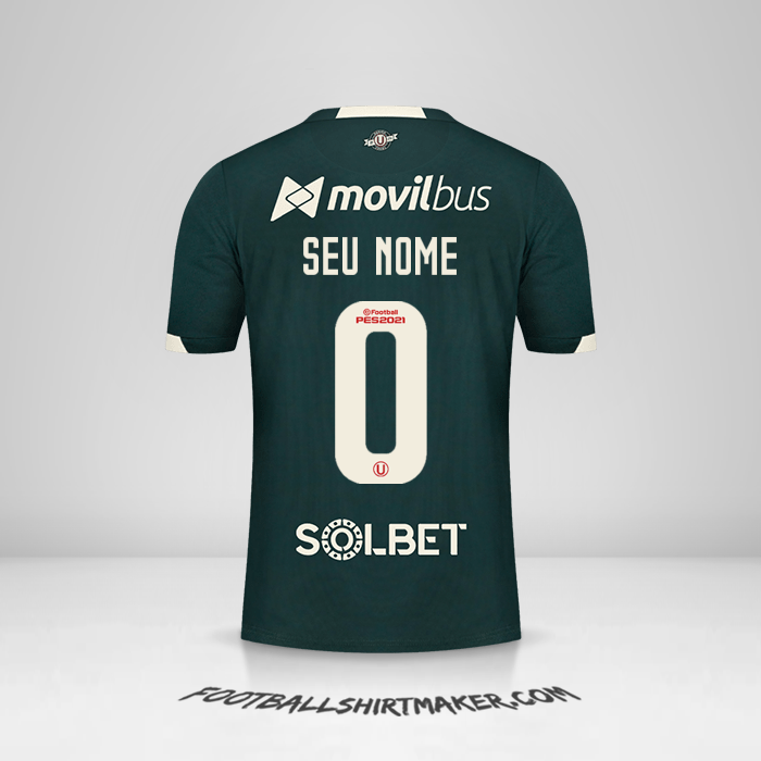 Camisa Universitario 2021 II -  seu nome - 0