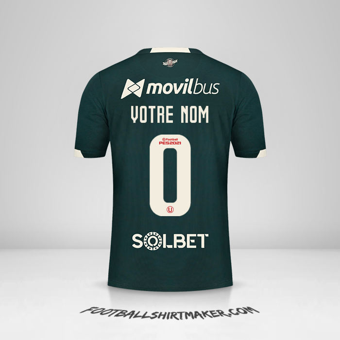 Maillot Universitario 2021 II -  votre nom - 0