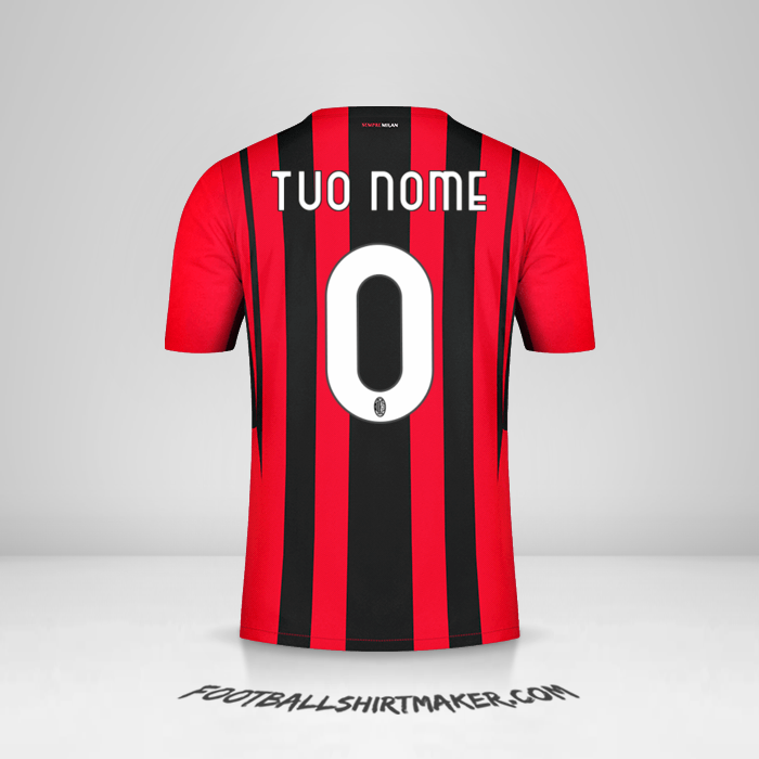 Maglia AC Milan 2021/2022 -  tuo nome - 0