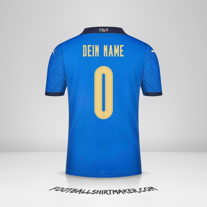 Trikot Italien 2020/2021 -  dein name - 0