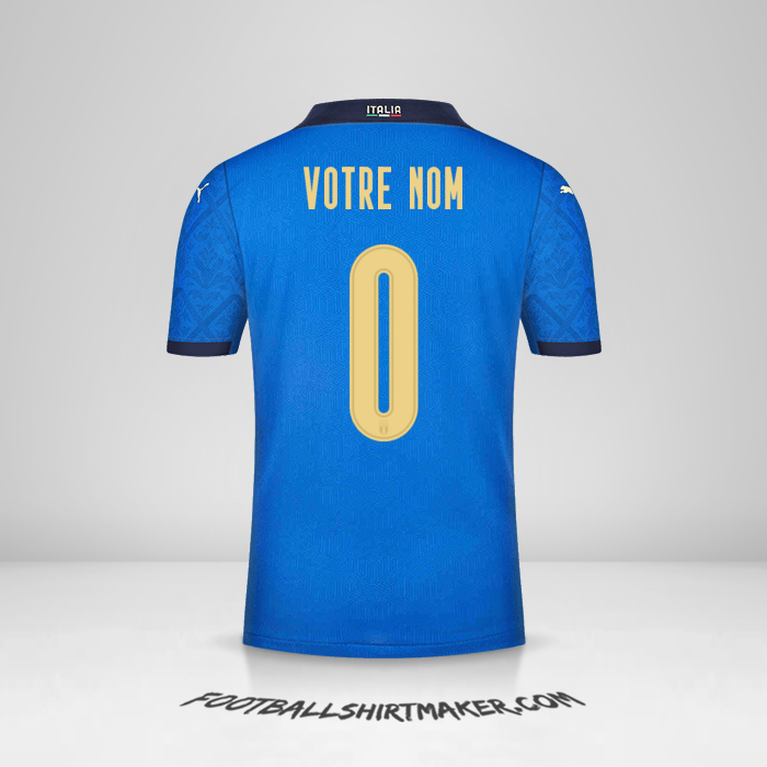 Maillot Italie 2020/2021 -  votre nom - 0