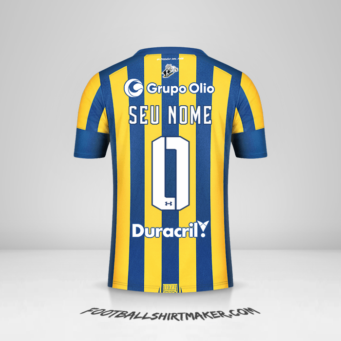 Camisa Rosario Central 2021 -  seu nome - 0