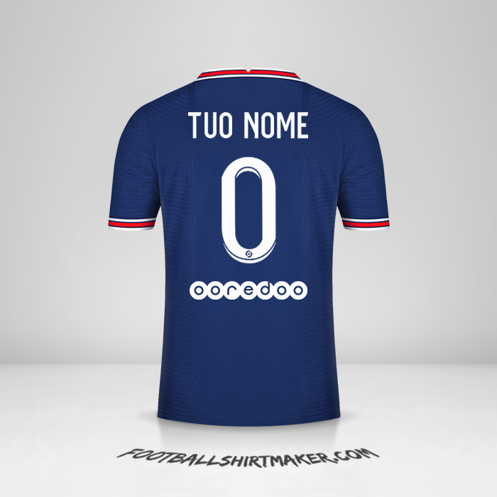 Maglia Paris Saint Germain 2021/2022 -  tuo nome - 0