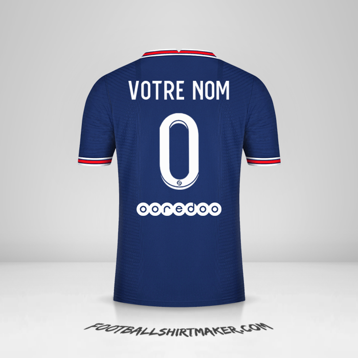 Maillot Paris Saint Germain 2021/2022 -  votre nom - 0