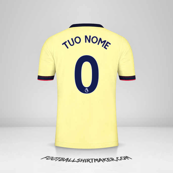 Maglia Arsenal 2021/2022 II -  tuo nome - 0