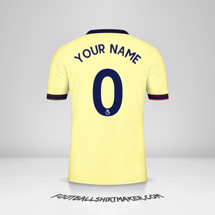 Jersey Arsenal 2021/2022 II -  your name - 0