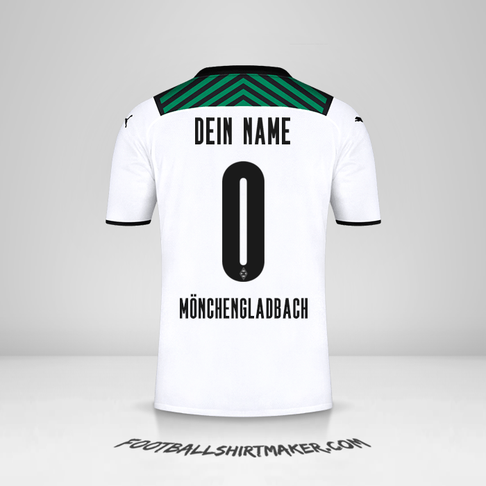 Trikot Borussia Monchengladbach 2021/2022 -  dein name - 0