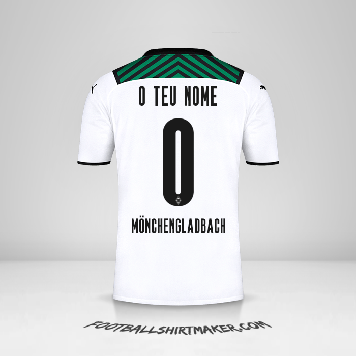 Camisola Borussia Monchengladbach 2021/2022 -  o teu nome - 0