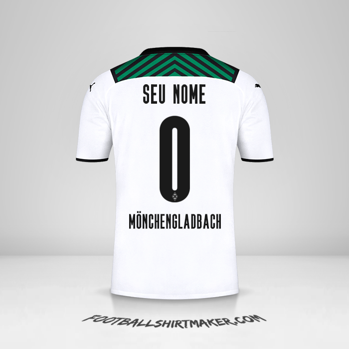 Camisa Borussia Monchengladbach 2021/2022 -  seu nome - 0