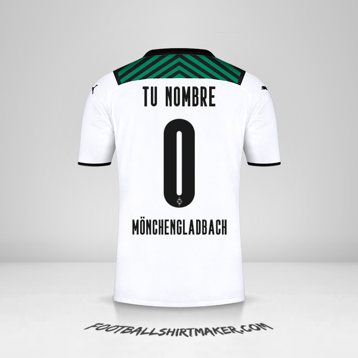 Jersey Borussia Monchengladbach 2021/2022 -  tu nombre - 0