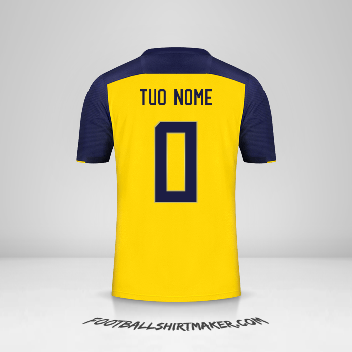 Maglia Ecuador 2020/22 -  tuo nome - 0