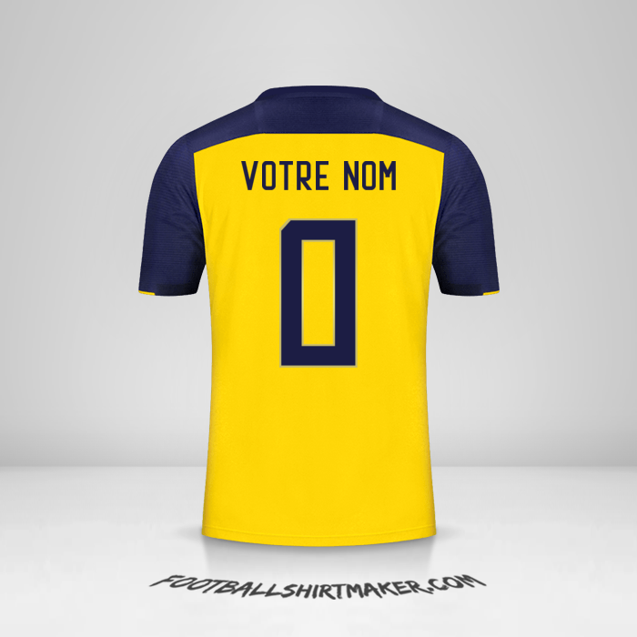 Maillot Équateur 2020/22 -  votre nom - 0