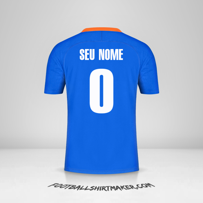 Camisa Índia 2021 -  seu nome - 0