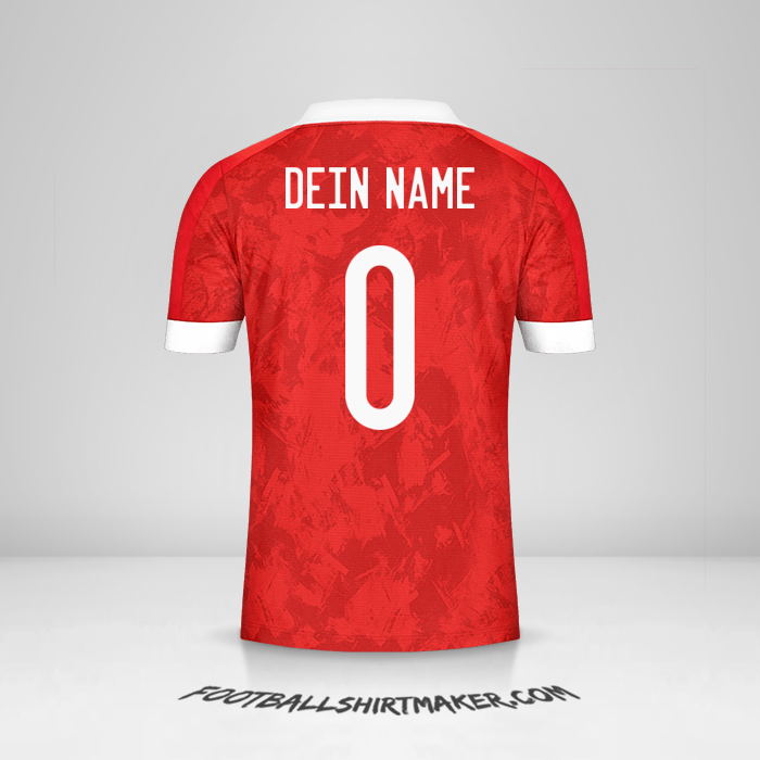 Trikot Russland 2020/2021 -  dein name - 0